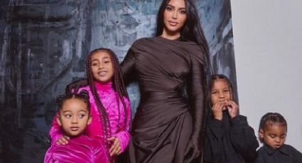 Kim Kardashian revela que sus hijos saben de sus peleas con Kanye West