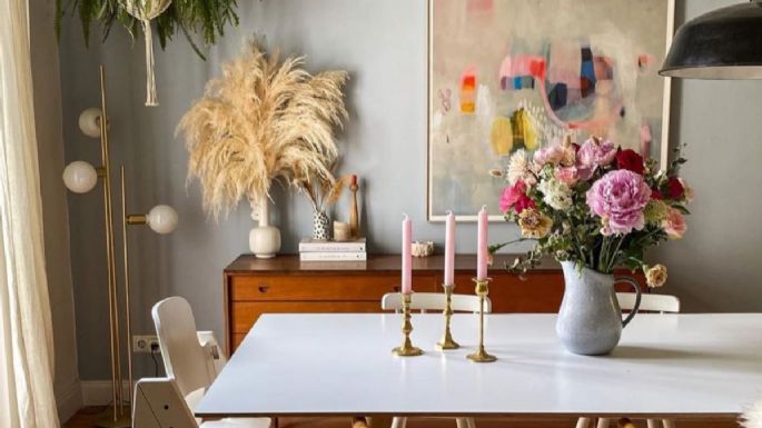 3 centros de mesa con flores y plantas que puedes hacer en casa para tener una decoración elegante