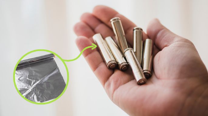 DIY: Truco fácil para recargar pilas usando papel aluminio