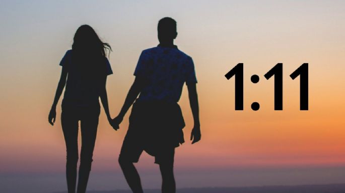¿Qué significa ver la hora espejo 1:11 para el amor, según la numerología triple?