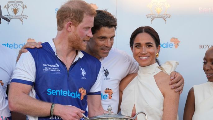 Meghan Markle impide que el príncipe Harry pose junto a otra mujer en un torneo de polo: FOTOS