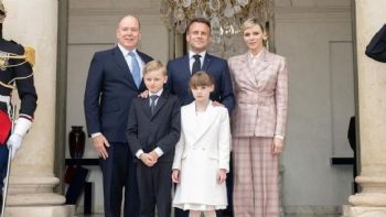 La princesa Charlenne reaparece junto a su polémica cuñada para homenajear a Alberto II