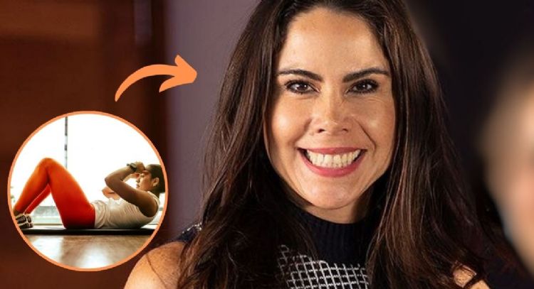 Paola Rojas revela los ejercicios de pilates que hace para tener el abdomen plano a los 40